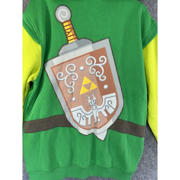 The Legend of Zelda Link Sweatshirt Hoodie Men's XL The Wind Waker HD 2015 - Picture 7 of 13